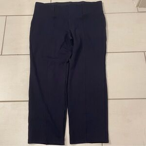 Slim factor by investments Navy blue Straight XL regular classic casual pants